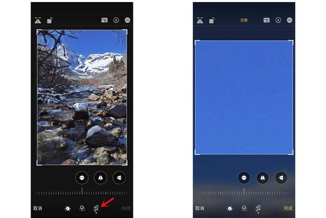 火炬开发区街道苹果手机维修分享iPhone手机如何使用裁剪功能隐藏照片 